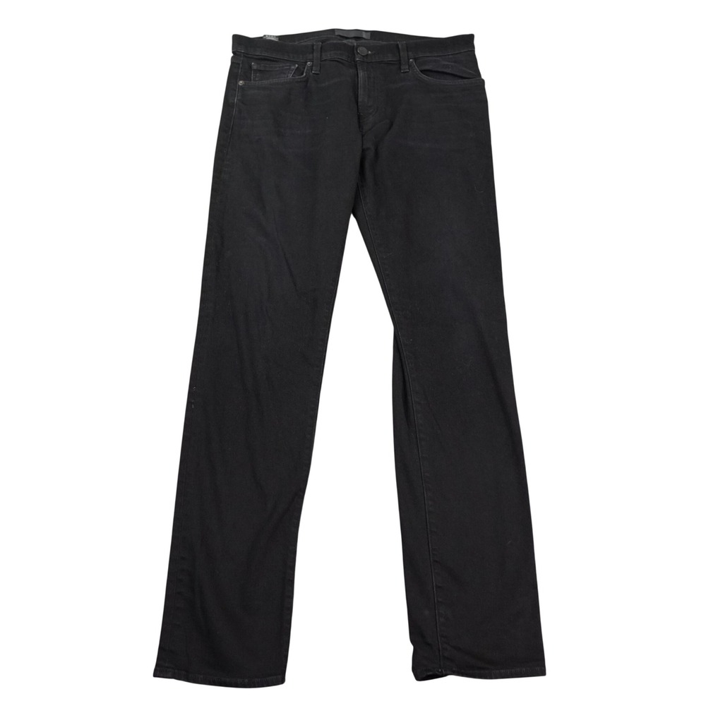 J Brand Mick Jeans Mens 34x32‎ Black Denim Slim Fit